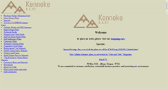 Desktop Screenshot of kenneke.com